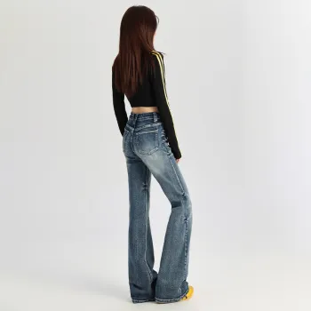 Kazakhstan Jeans Women's Vintage Blue