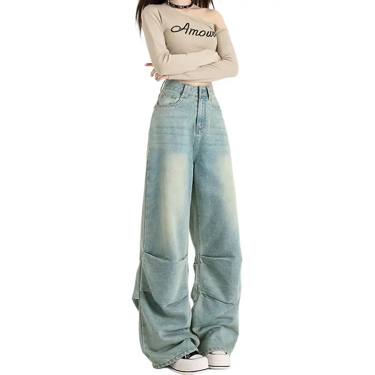Kazakhstan Jeans Women's Nostalgic Blue-9