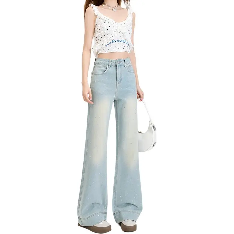 Kazakhstan Jeans Women's Light Blue-14