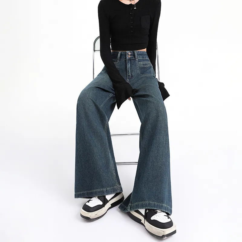 Kazakhstan Jeans Women's Dark Blue-27