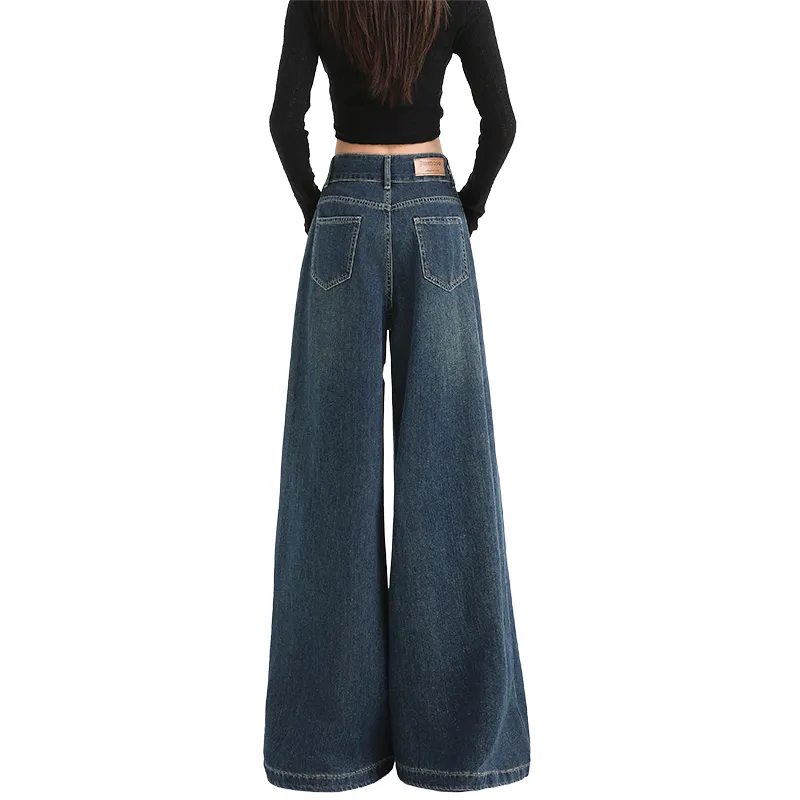 Kazakhstan Jeans Women's Dark Blue-15