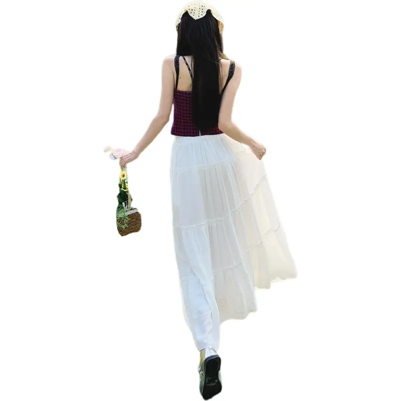 Kazakhstan Casual Long Skirt Women's-3