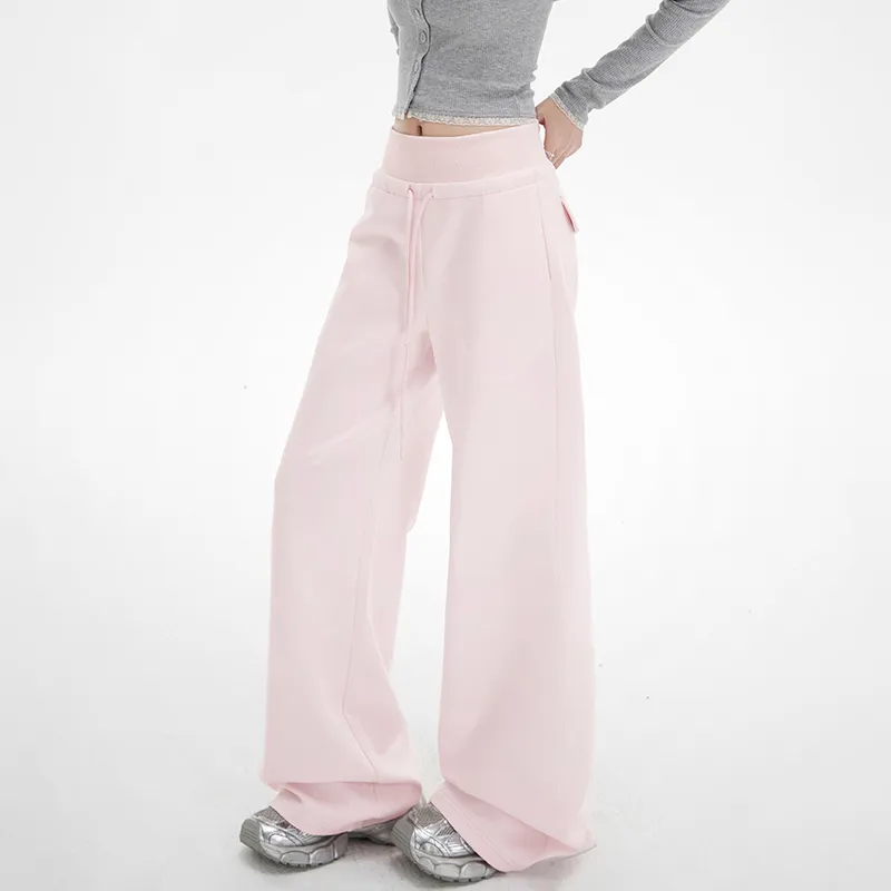 Kazakhstan Casual Pants Women's Pink-3