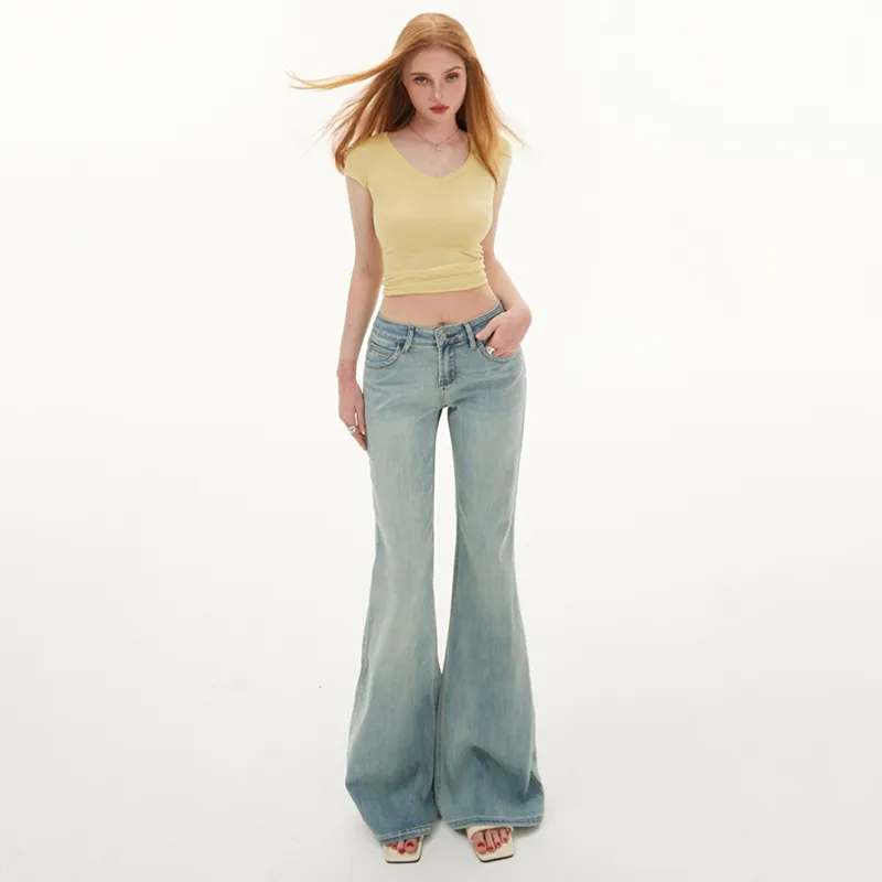 Kazakhstan Jeans Women's Light Blue-2