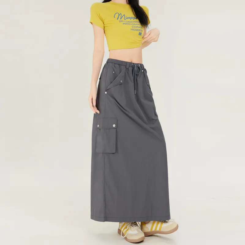 Kazakhstan Casual Long Skirts Women's-3
