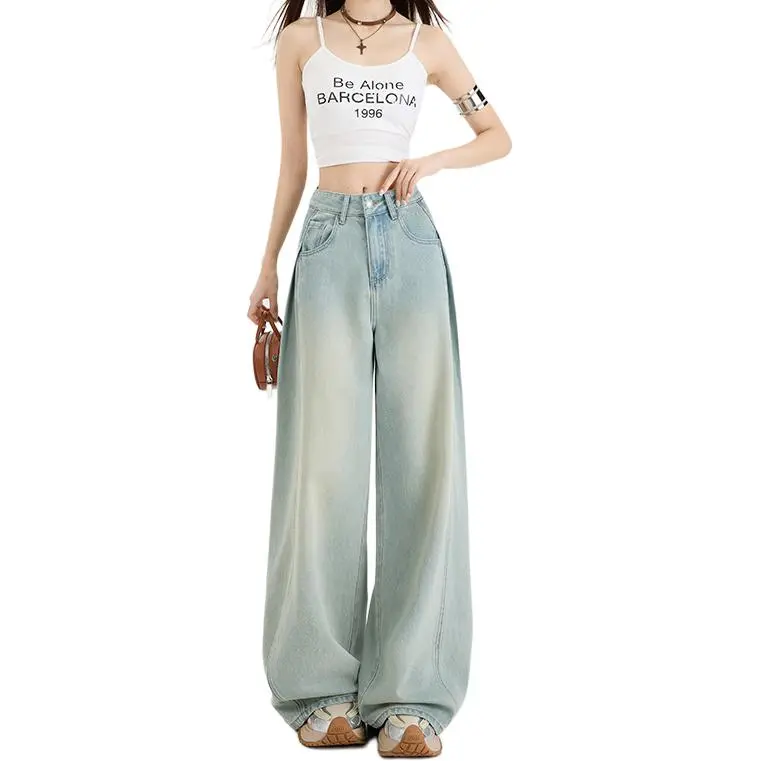 Kazakhstan Jeans Women's Nostalgic Blue-6