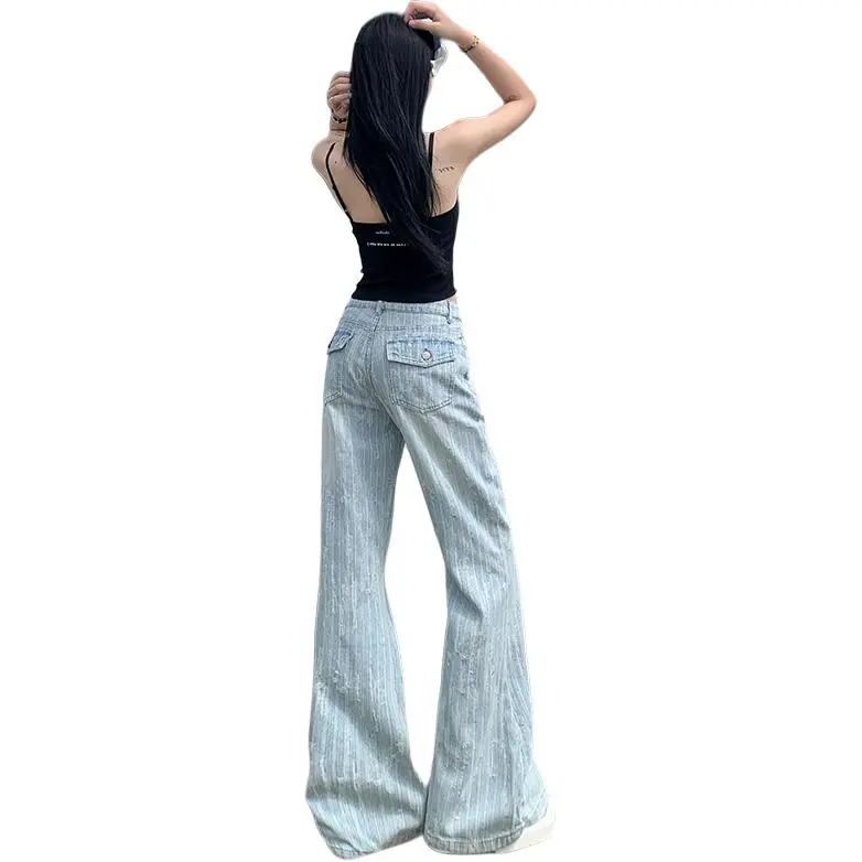 Kazakhstan Jeans Women's Light Blue-5