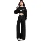 Denim Black Pants