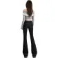 Denim Black Pants