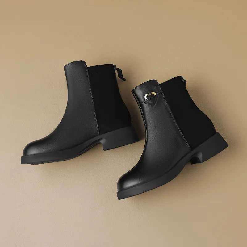 OCCAMAN Ankle Boots 3.5cm Women's-2