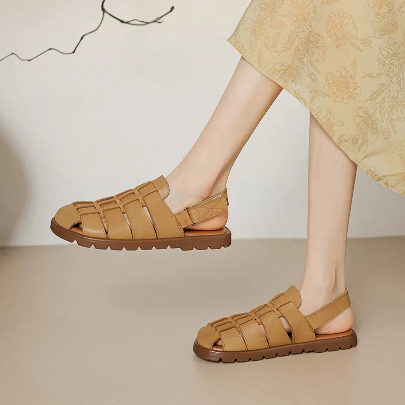 OCCAMAN Roman Sandals 2cm Women's-9
