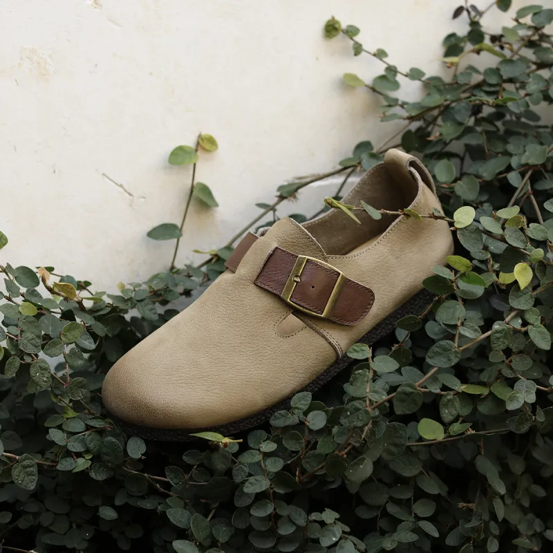 OCCAMAN Boken Shoes Casual Single Shoes 1.4cm Women's-13