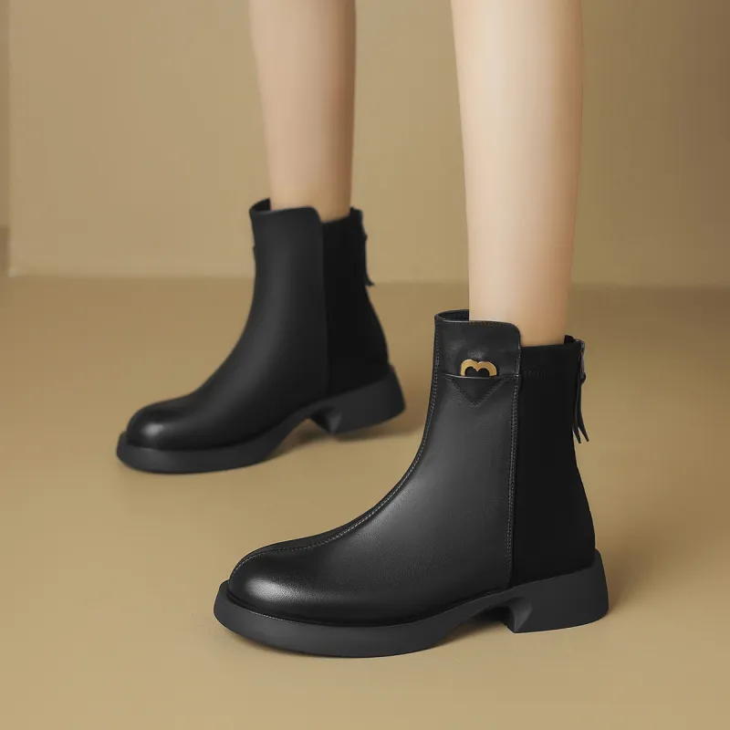OCCAMAN Ankle Boots 3.5cm Women's-3