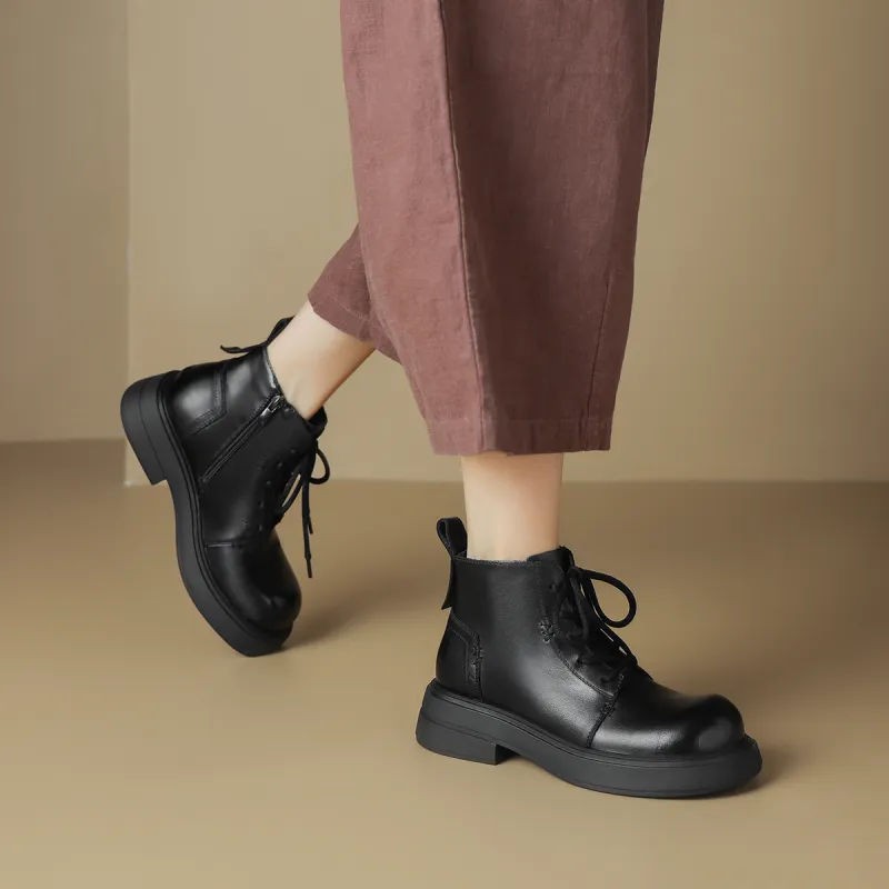 OCCAMAN Ankle Boots 4.5cm Women's-5