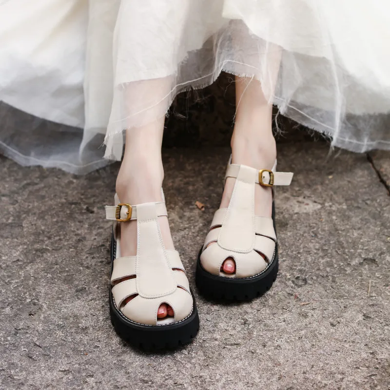 OCCAMAN Roman Sandals 5cm Women's-1