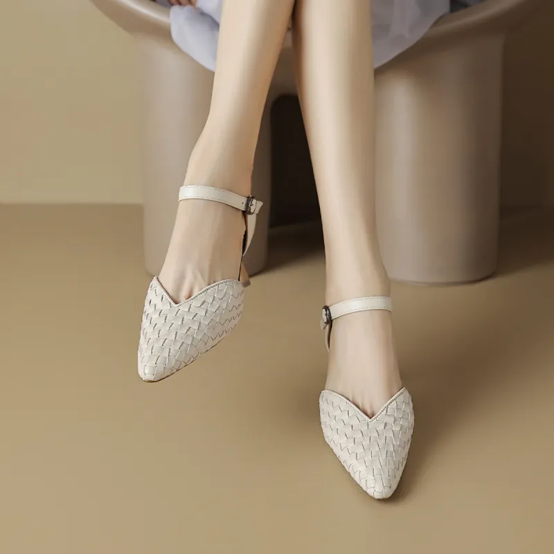 OCCAMAN Spool Heel High Heels 6cm Women's-7