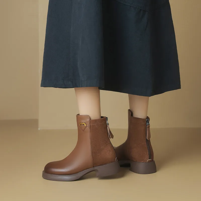 OCCAMAN Ankle Boots 3.5cm Women's-11