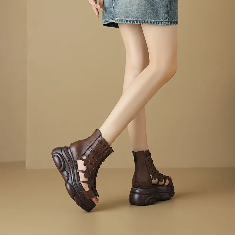 OCCAMAN Roman Sandals 7cm Women's-13