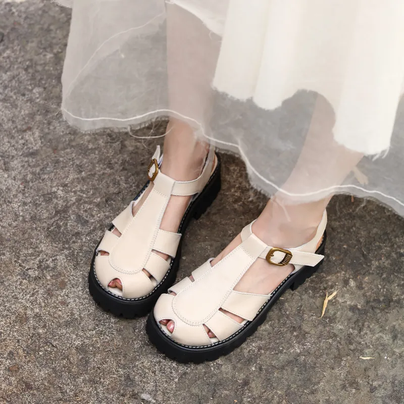 OCCAMAN Roman Sandals 5cm Women's-2