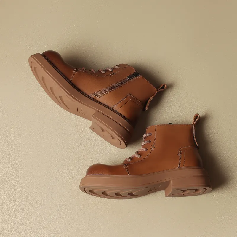 OCCAMAN Ankle Boots 4.5cm Women's-8