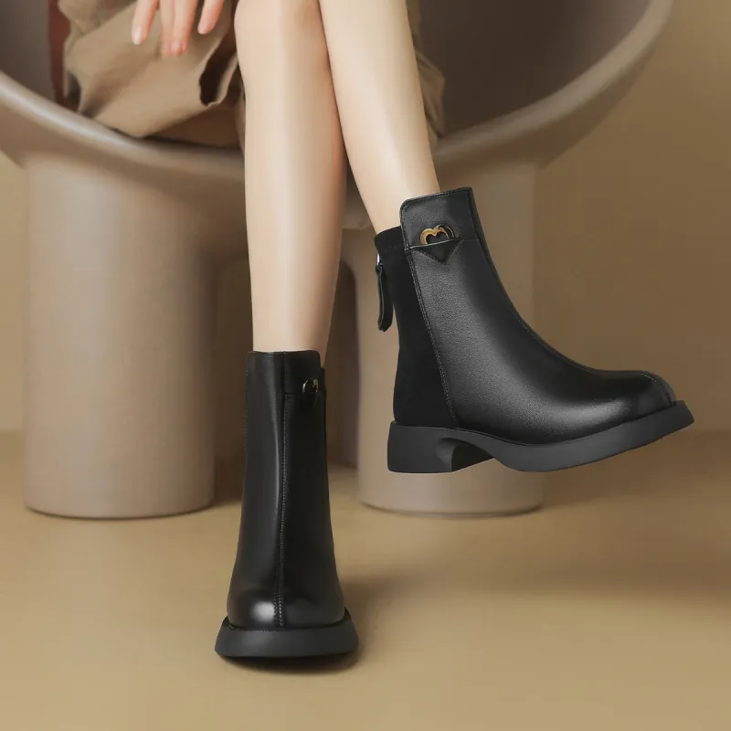 OCCAMAN Ankle Boots 3.5cm Women's-4
