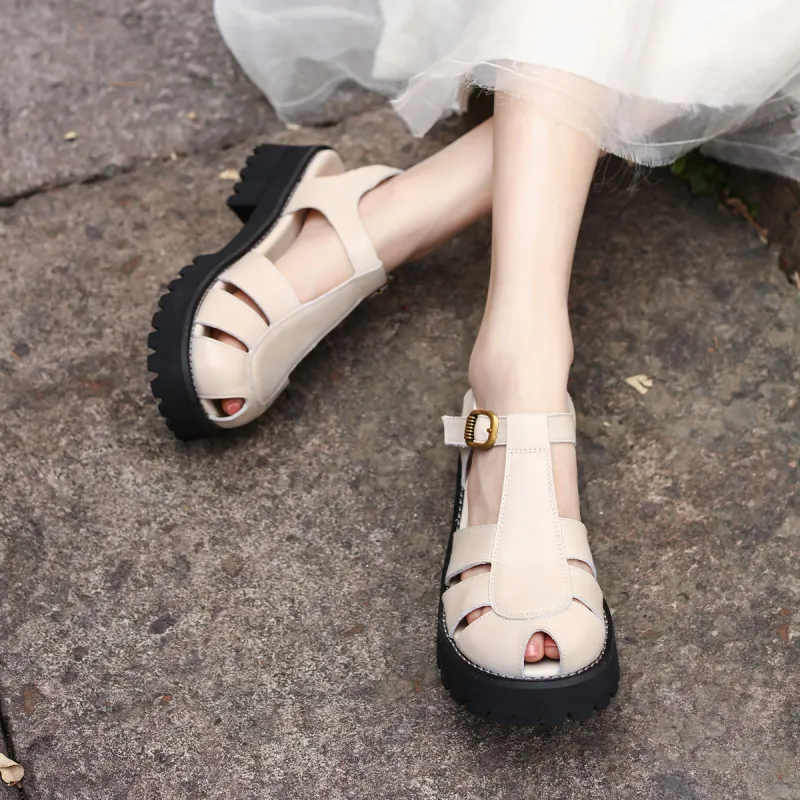 OCCAMAN Roman Sandals 5cm Women's-4