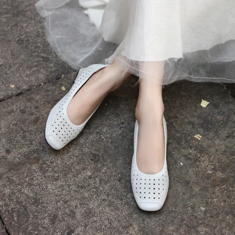 OCCAMAN Casual Single Shoes 4cm Women's-11