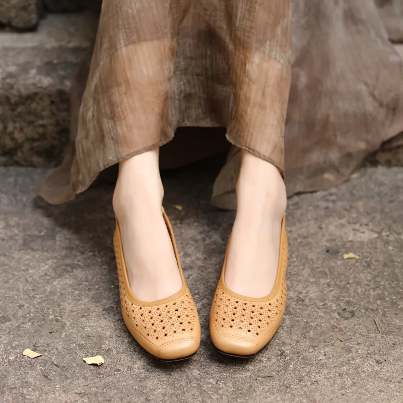 OCCAMAN Casual Single Shoes 4cm Women's-2