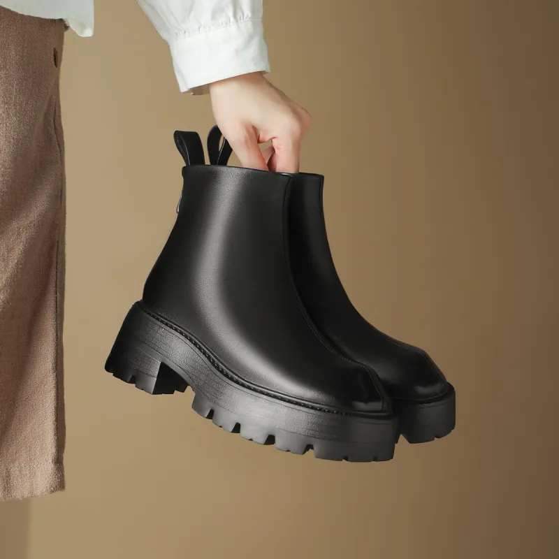 OCCAMAN Short Chelsea Boots 6.3cm Women's-3