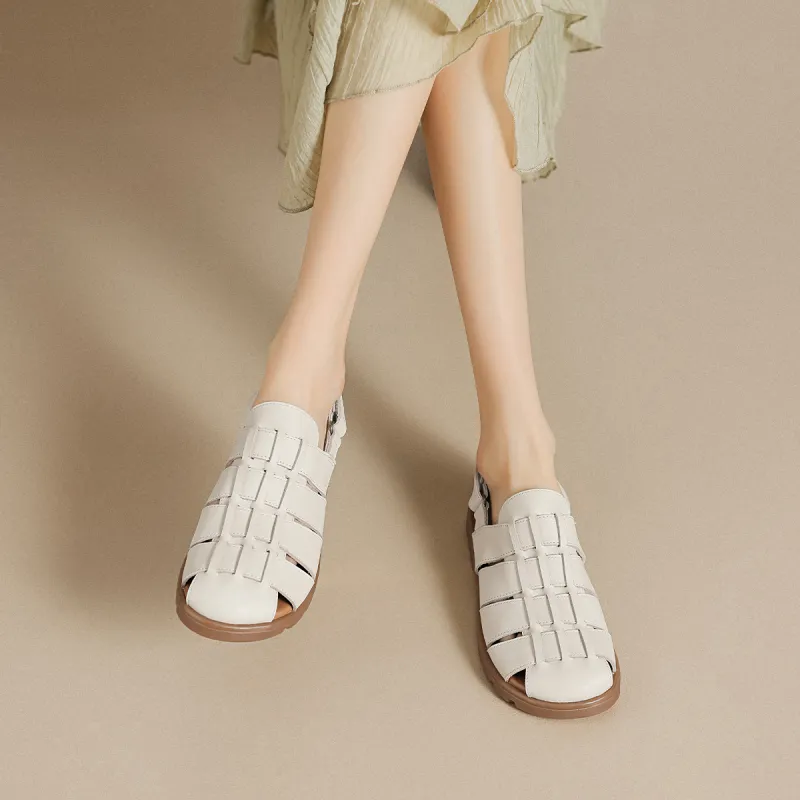 OCCAMAN Roman Sandals 2cm Women's-4
