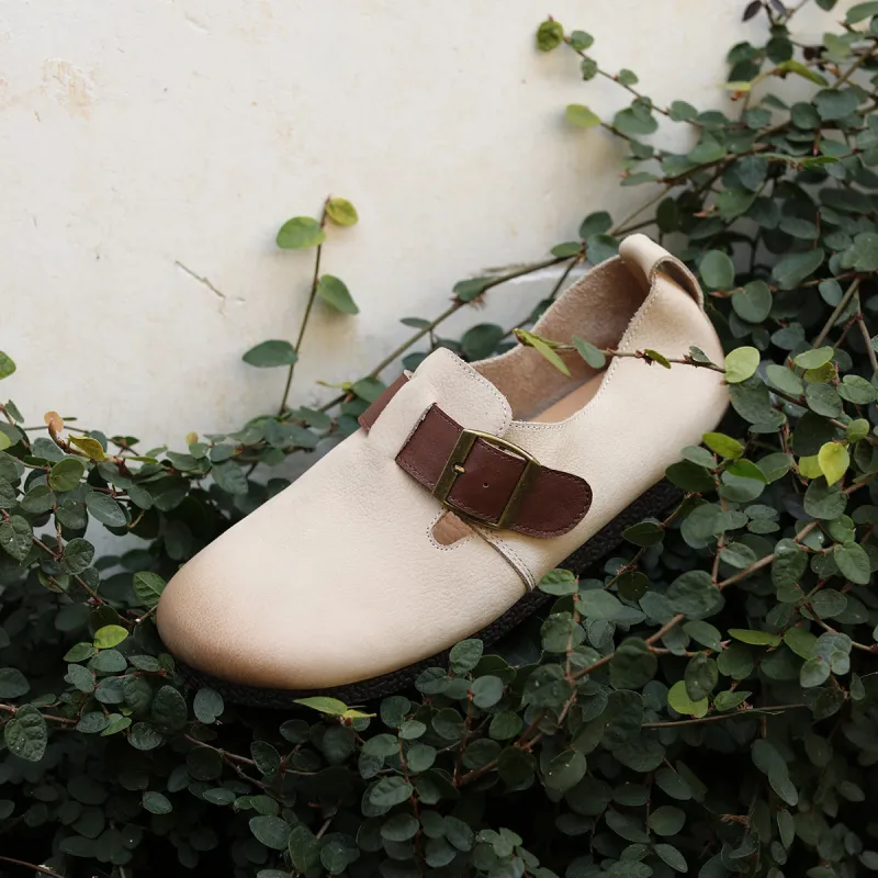 OCCAMAN Boken Shoes Casual Single Shoes 1.4cm Women's-6