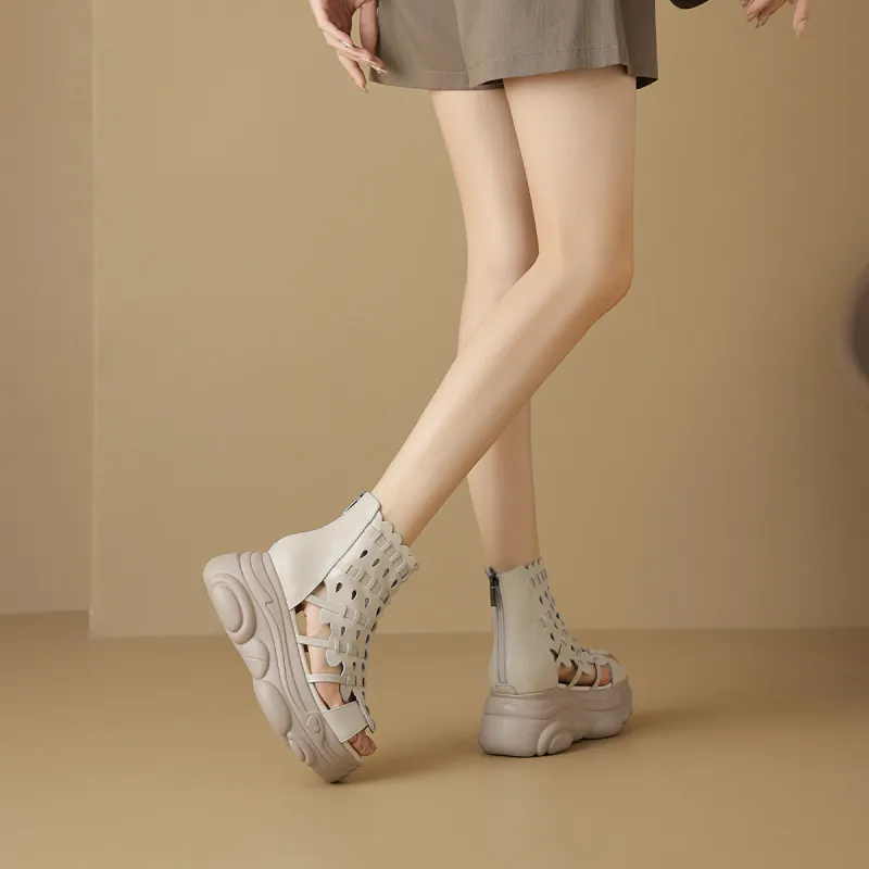 OCCAMAN Roman Sandals 7cm Women's-6