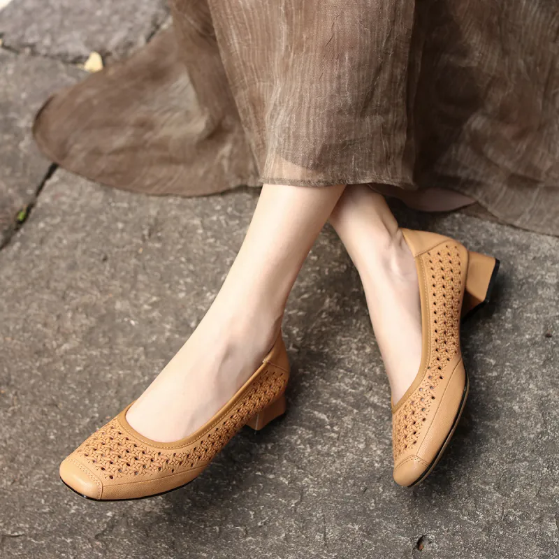 OCCAMAN Casual Single Shoes 4cm Women's-5