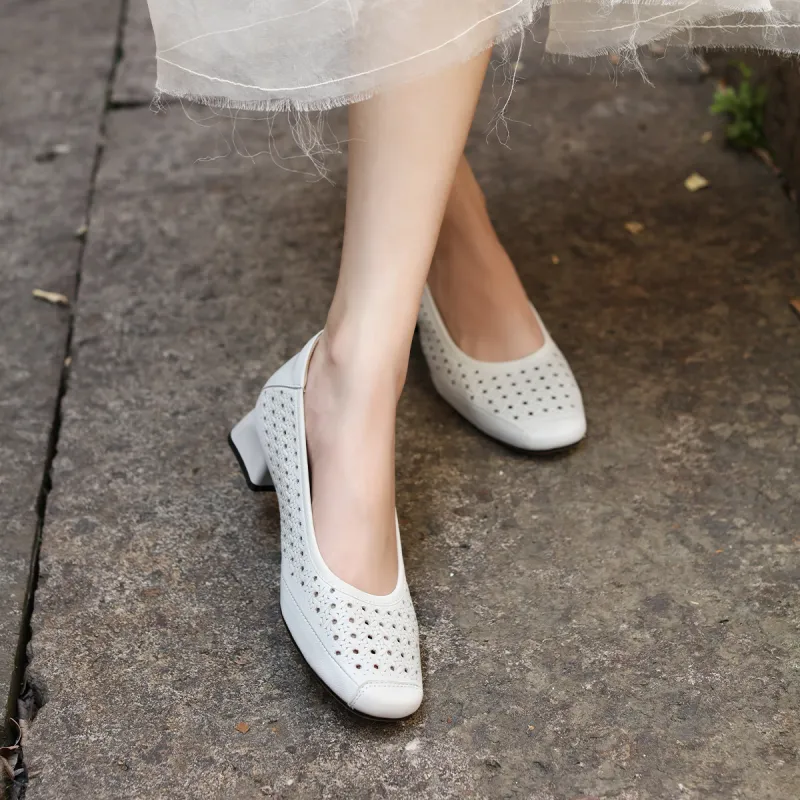 OCCAMAN Casual Single Shoes 4cm Women's-10