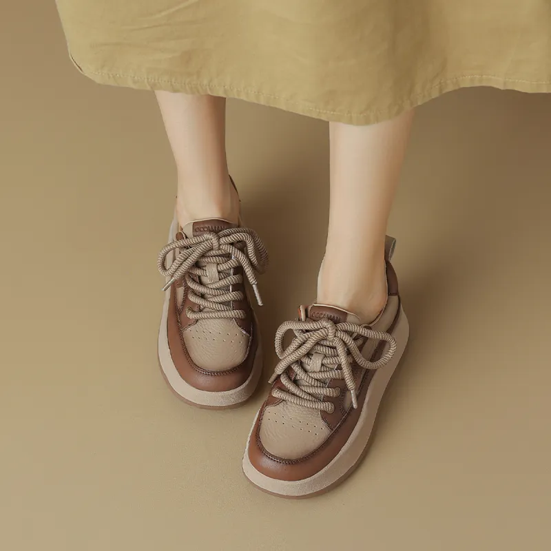 OCCAMAN Low-Top Skateboard Shoes 4.5cm Women's-8