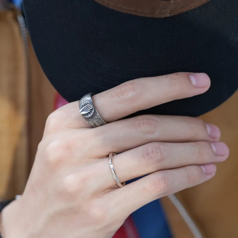 RONIN MADE S925 Silver Rings Unisex-3