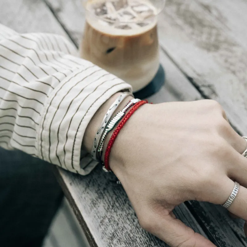 RONIN MADE 925 Sterling Silver Bracelets Unisex-3