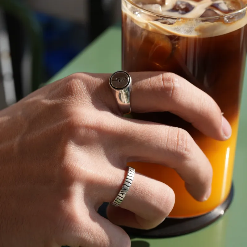 RONIN MADE S925 Silver Rings Unisex-2