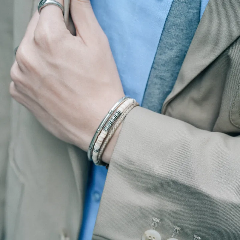 RONIN MADE 925 Sterling Silver Bracelets Unisex-3