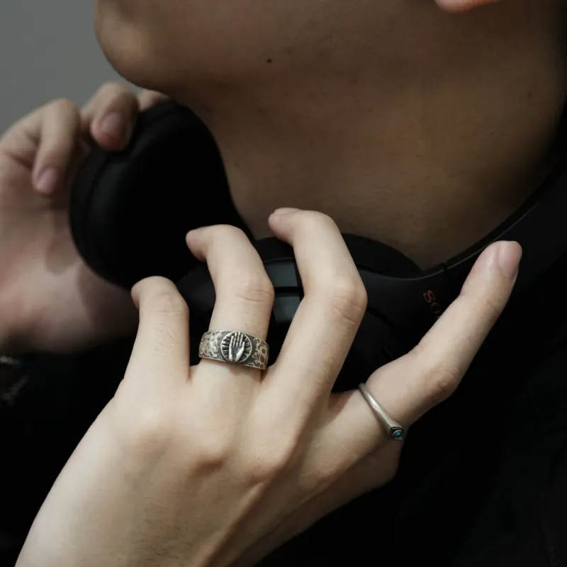 RONIN MADE S925 Silver Rings Unisex-1