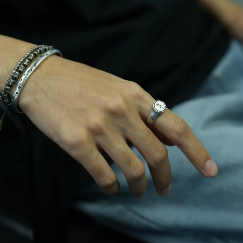 RONIN MADE S925 Silver Rings Unisex-1