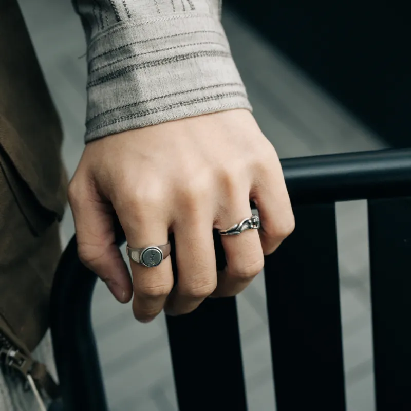 RONIN MADE S925 Silver Rings Unisex-4