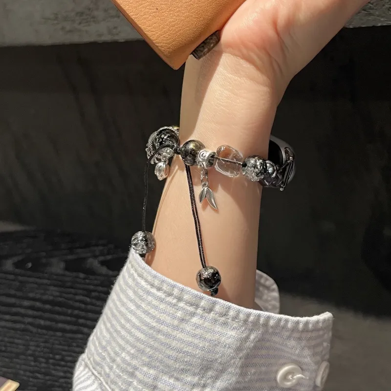 CHUANGYIDA Xiaomi Compatibility Watch Band 135 200mm Resin Beads Material-5