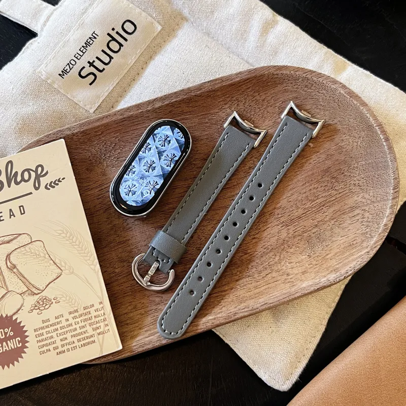 CHUANGYIDA Watch Band Xiaomi Compatibility 135 210mm Artificial Leather Material-9