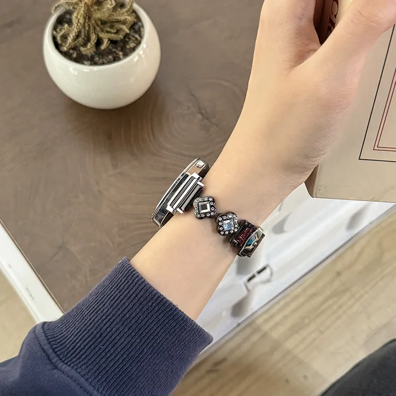 CHUANGYIDA Huawei Compatibility Watch Band 145~210mm Artificial Leather Material-8