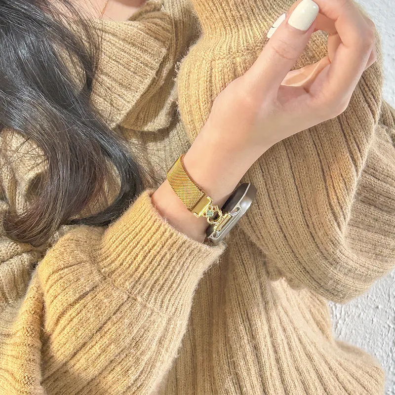 CHUANGYIDA Xiaomi Compatibility Watch Band 145~210mm Metal-3