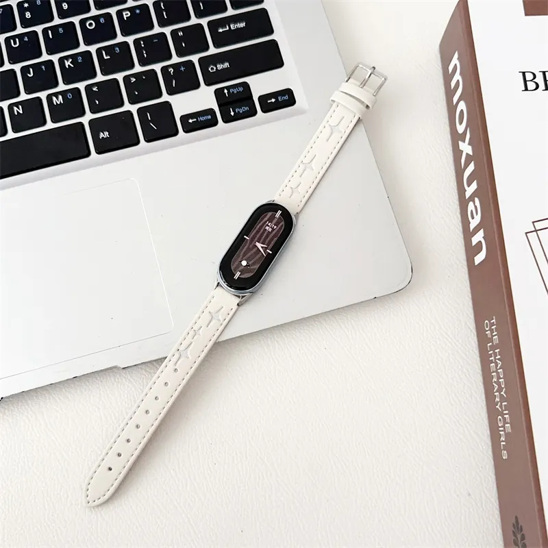 CHUANGYIDA Xiaomi Compatibility Watch Band 145~208mm Artificial Leather Material-12