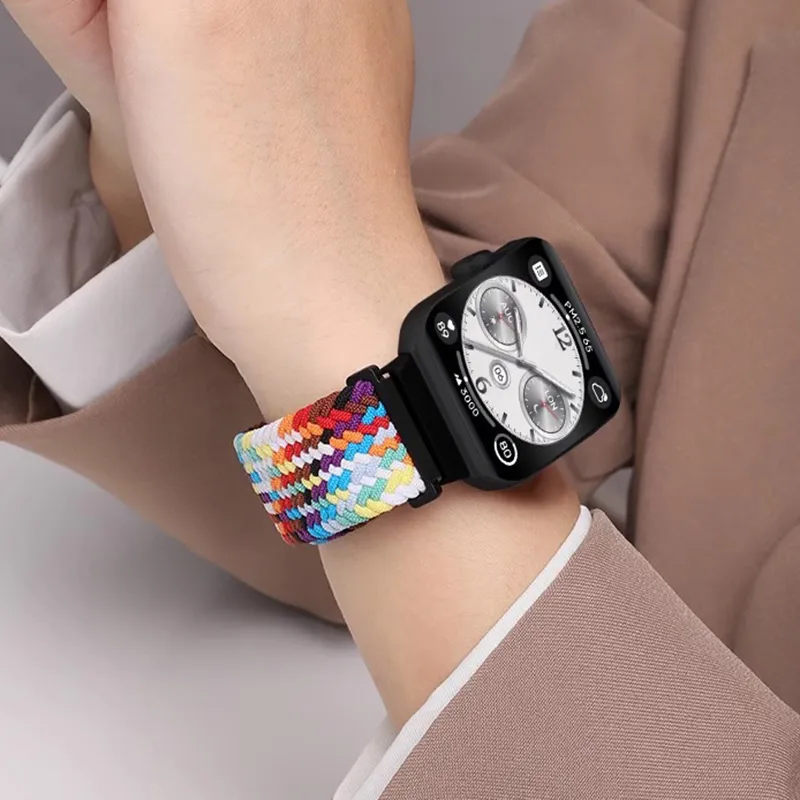 CHUANGYIDA OPPO Compatibility Watch Band 145~210mm Nylon Material-3