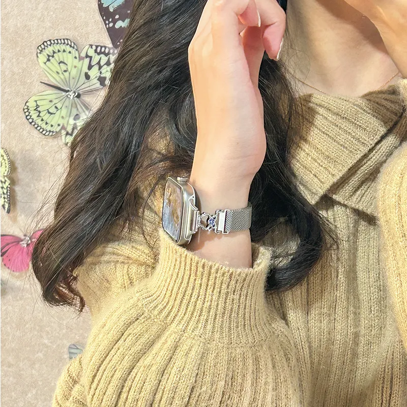 CHUANGYIDA Xiaomi Compatibility Watch Band 145~210mm Metal-10