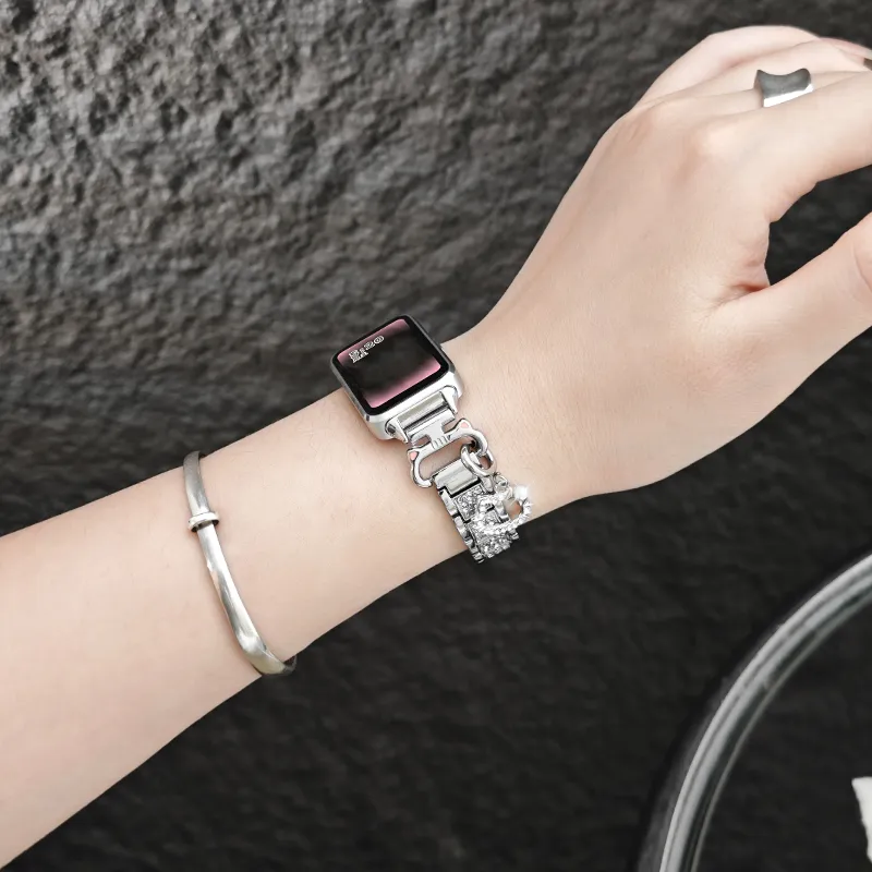 CHUANGYIDA Huawei Honor Compatibility Watch Band 18cm Metal-4